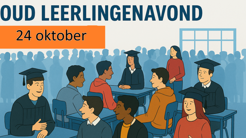 Oud-leerlingenavond 24 oktober
